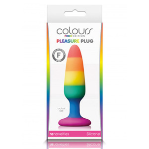 NS Novelties - Pleasure Plug Rainbow Small 